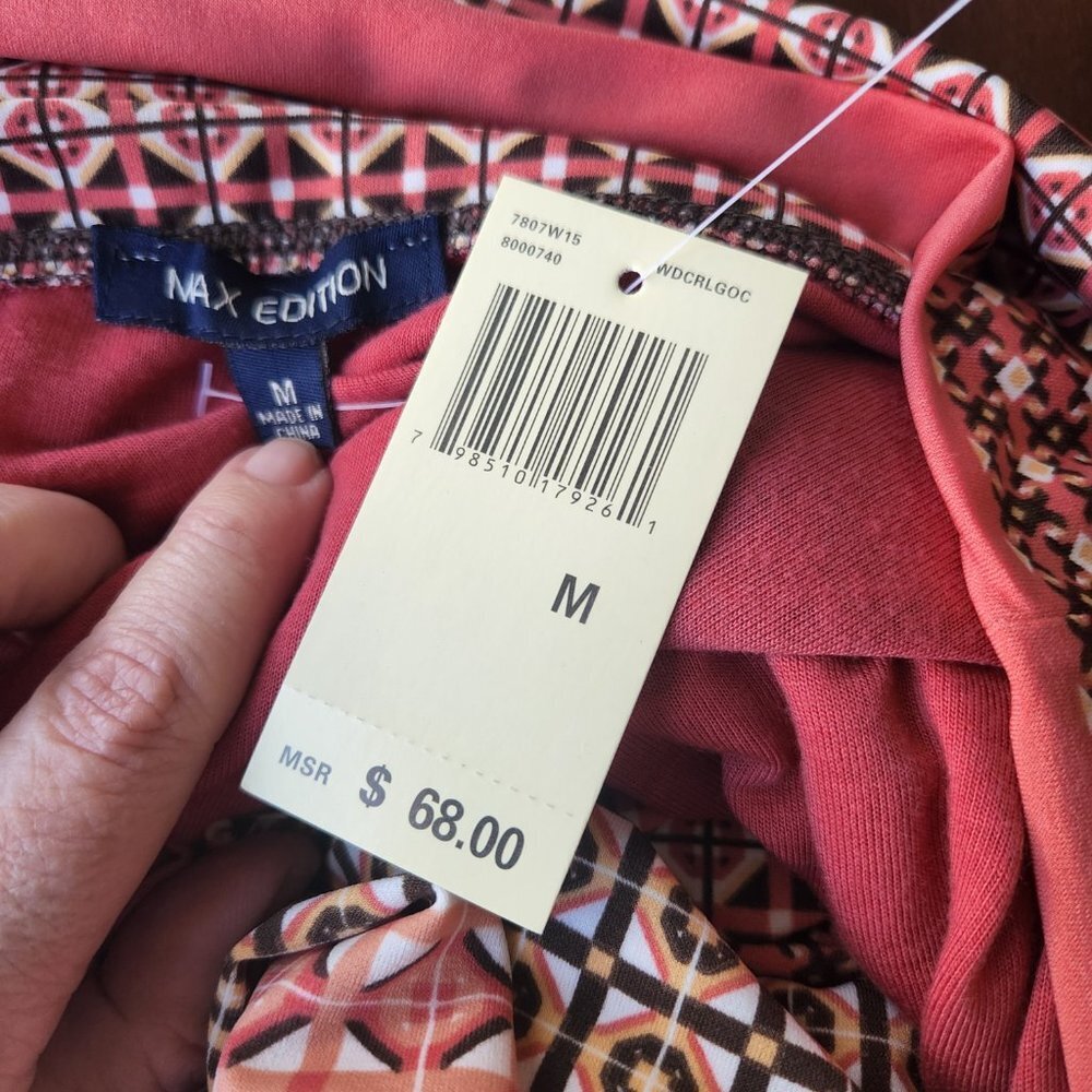 Max Edition Maxi Straight Skirt Fully Lined Sz M NWT - Picture 8 of 9